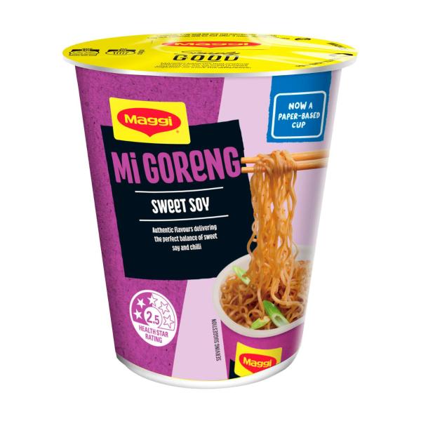 MAGGI MI GORENG SWEET SOY CUP INSTANT NOODLES  64 GRAM