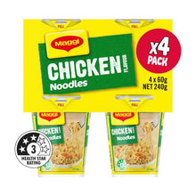 MAGGI INSTANT NOODLES CUPS CHICKEN FLAVOUR 4 PACK 240 GRAM