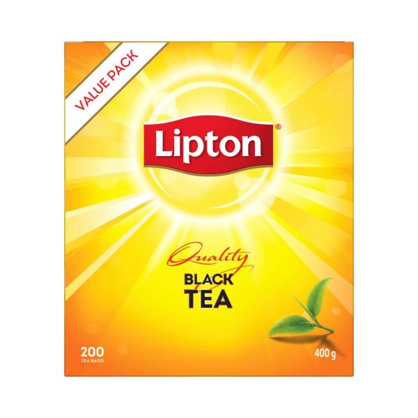 LIPTON QUALITY BLACK TEA BAGS 200 PACK