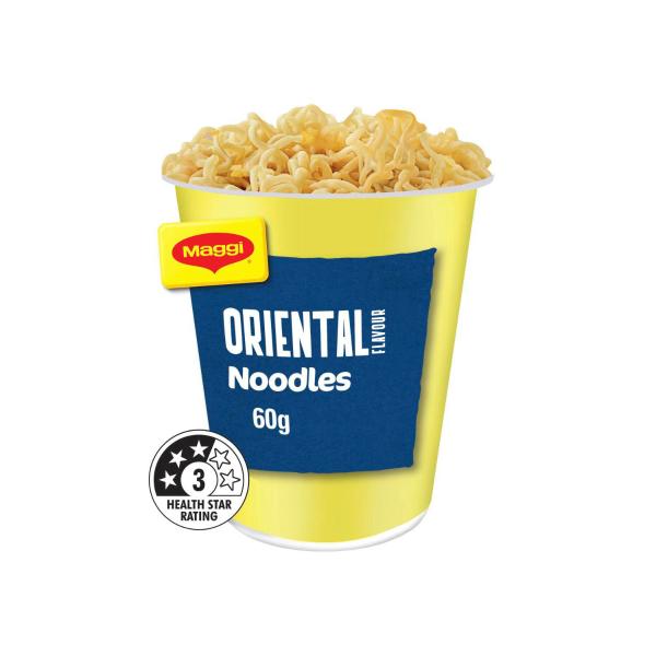 MAGGI INSTANT NOODLES CUP ORIENTAL FLAVOUR 60 GRAM