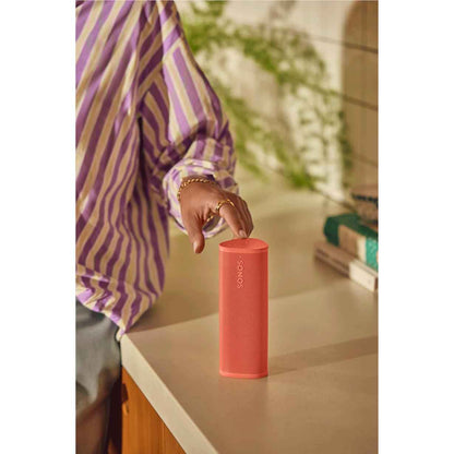 Sonos Roam 2 Portable Bluetooth Speaker (Sunset Red)