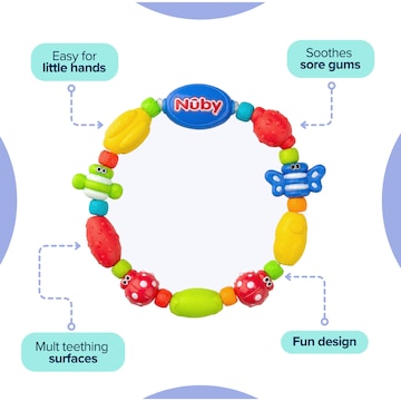 Nuby Teether Bug-A-Loop each