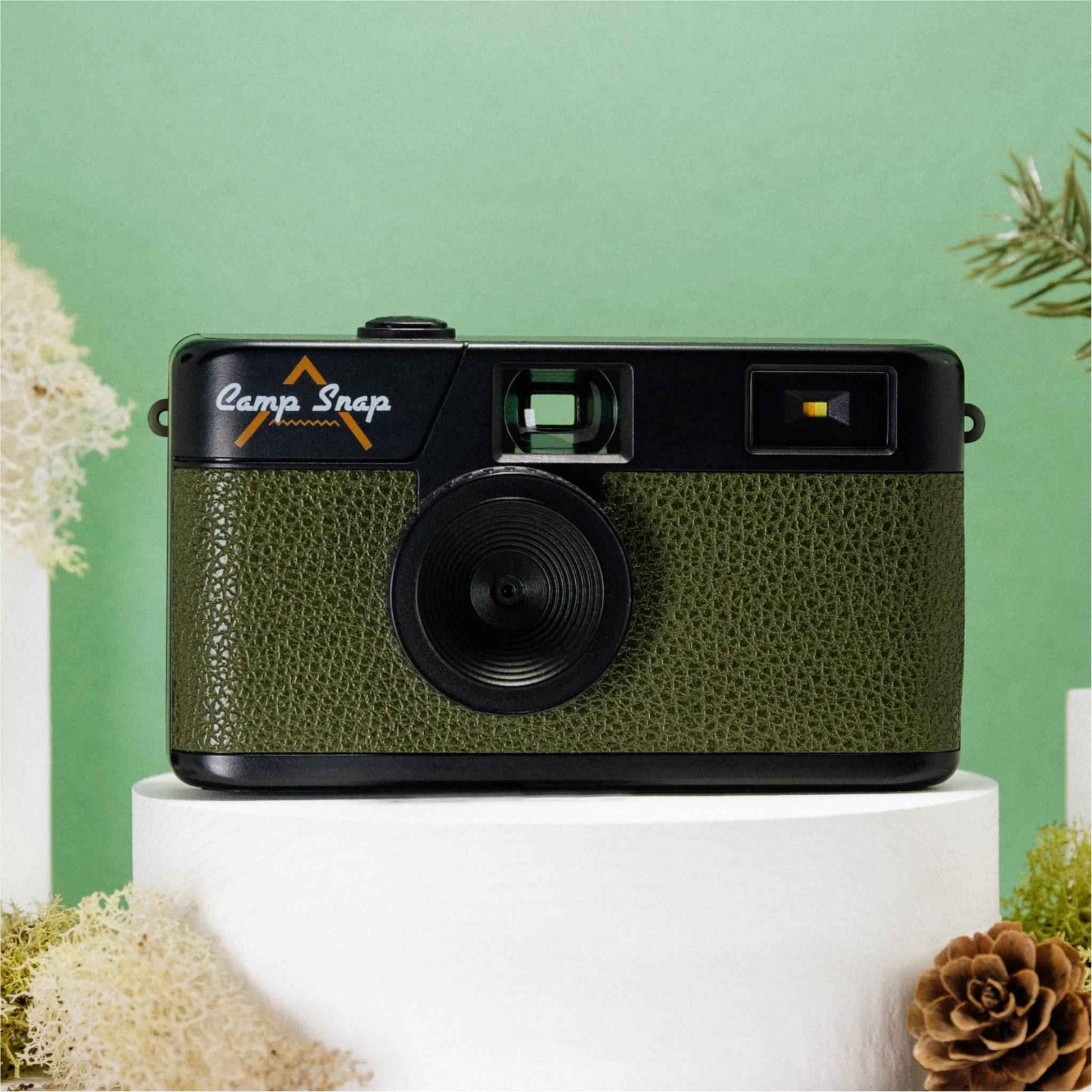 Camp Snap Digital Compact Camera  (Green)