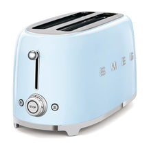 Smeg 50's Style 4 Slice Toaster (Pastel Blue)