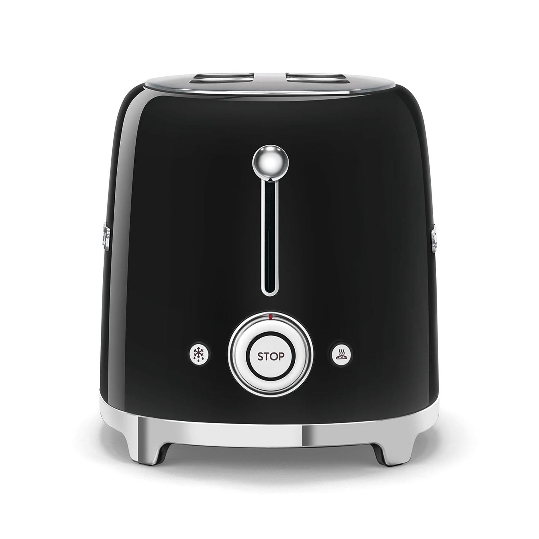 Smeg 50's Style 4 Slice Toaster (Black)