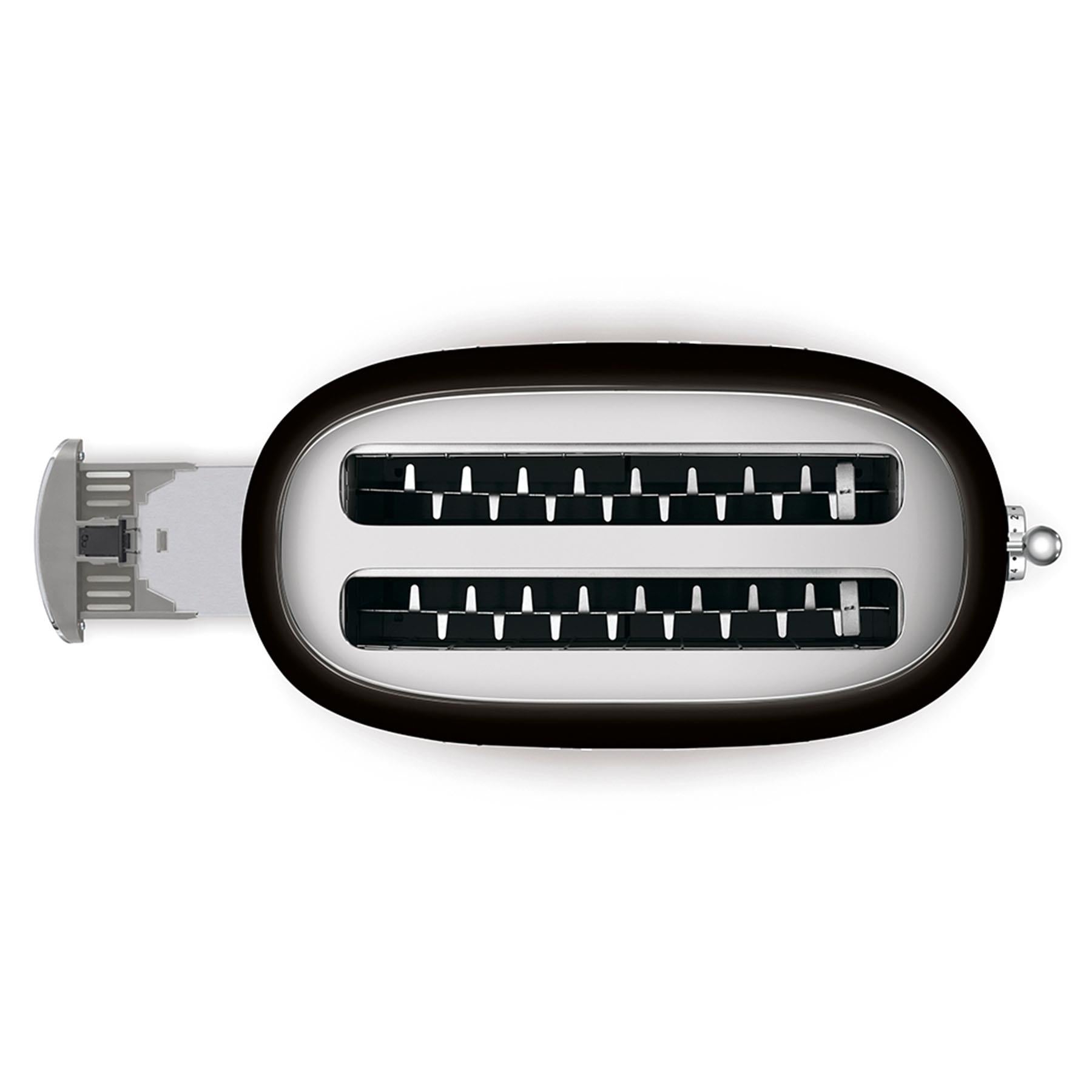 Smeg 50's Style 4 Slice Toaster (Black)