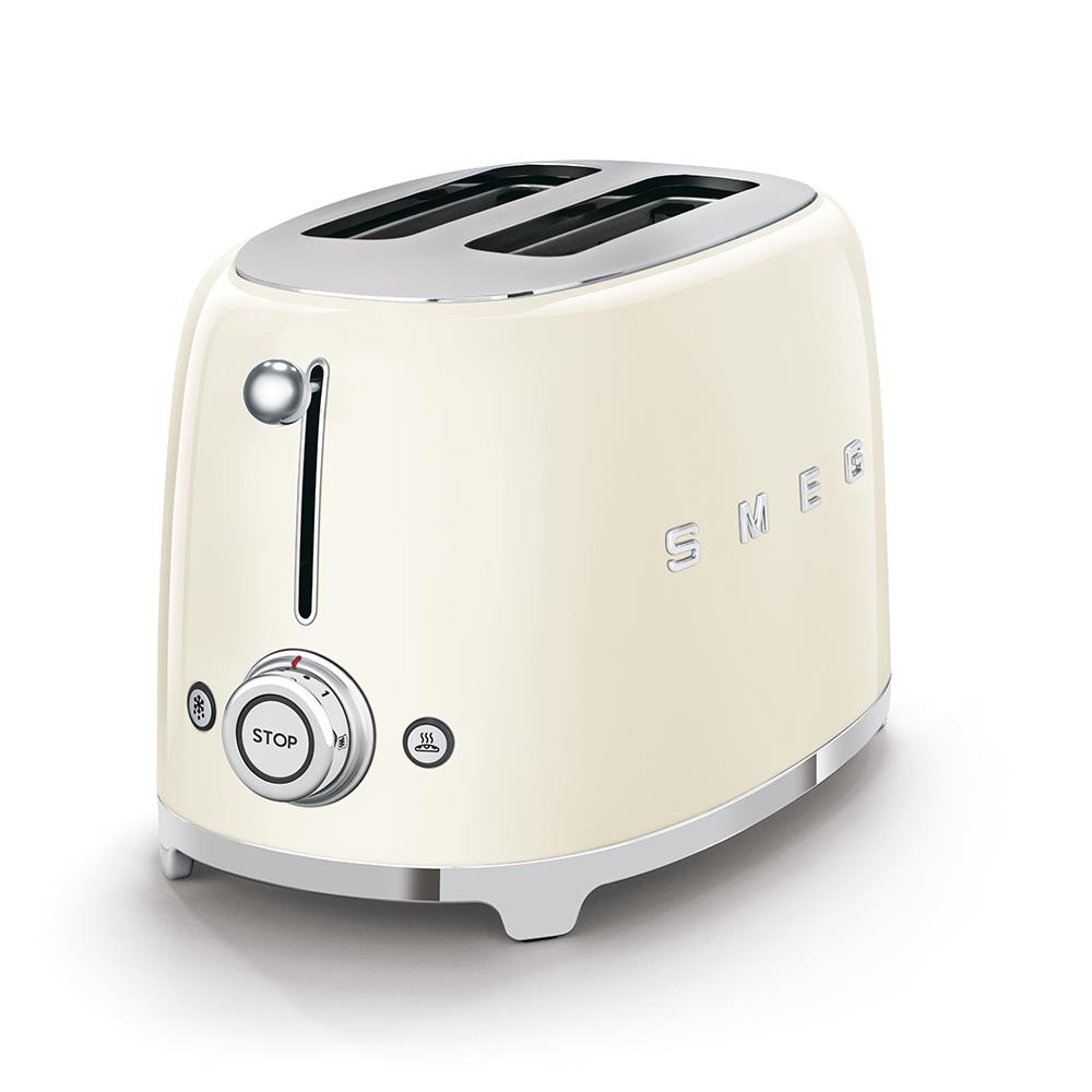 Smeg 50's Style 2 Slice Toaster (Cream)