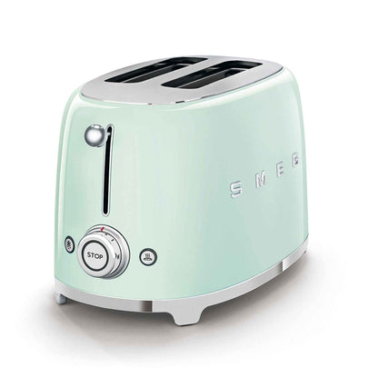 Smeg 50's Style 2 Slice Toaster (Pastel Green)