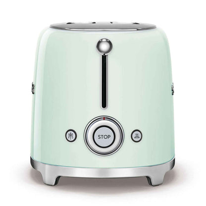 Smeg 50's Style 2 Slice Toaster (Pastel Green)