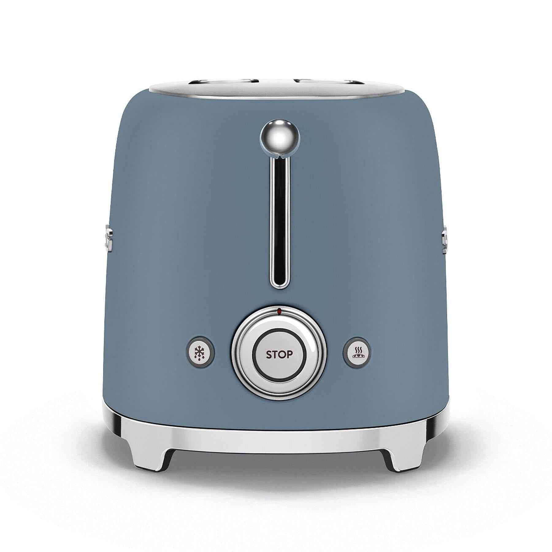 Smeg 50's Style 2 Slice Toaster (Storm Blue)