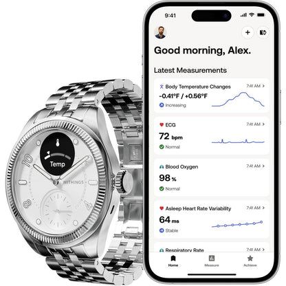 Withings Scanwatch Nova Brilliant Edition (Silver)