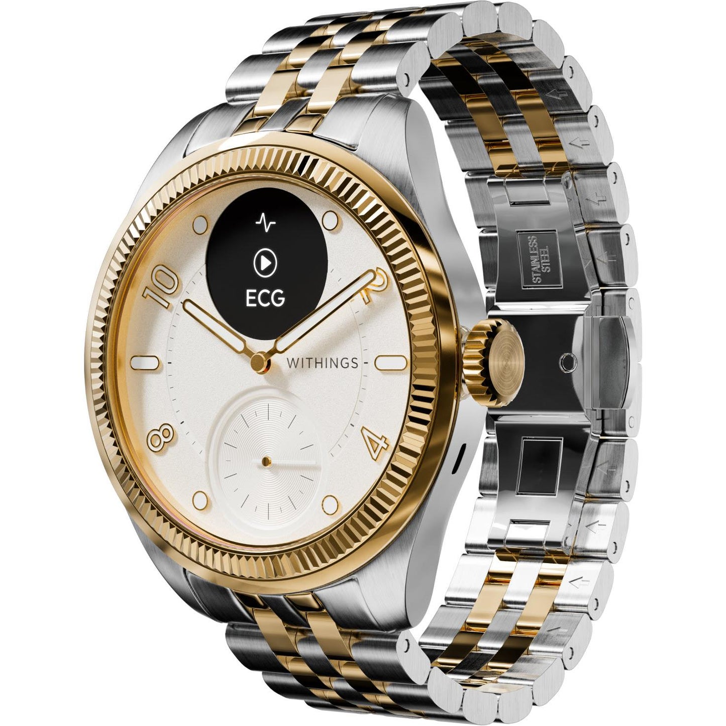 Withings Scanwatch Nova Brilliant Editon (Gold/Silver)