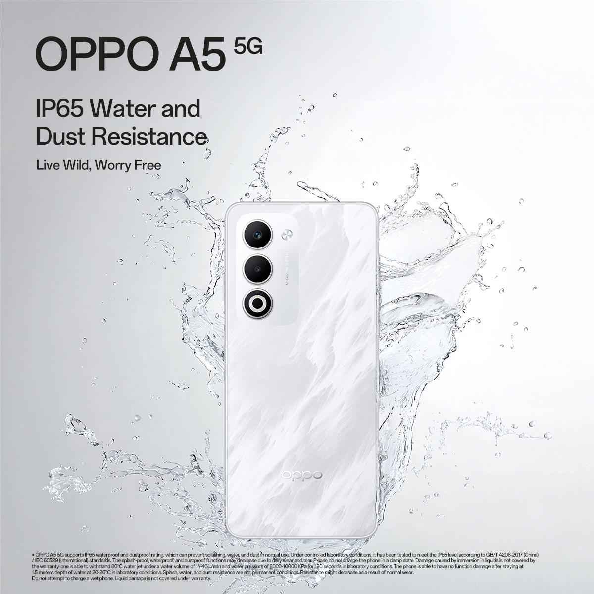 OPPO A5 5G 128GB (Mist White)