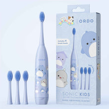 Ordo Sonic Kids Squishmallows Battery Toothbrush & Heads Bundle (Samir)