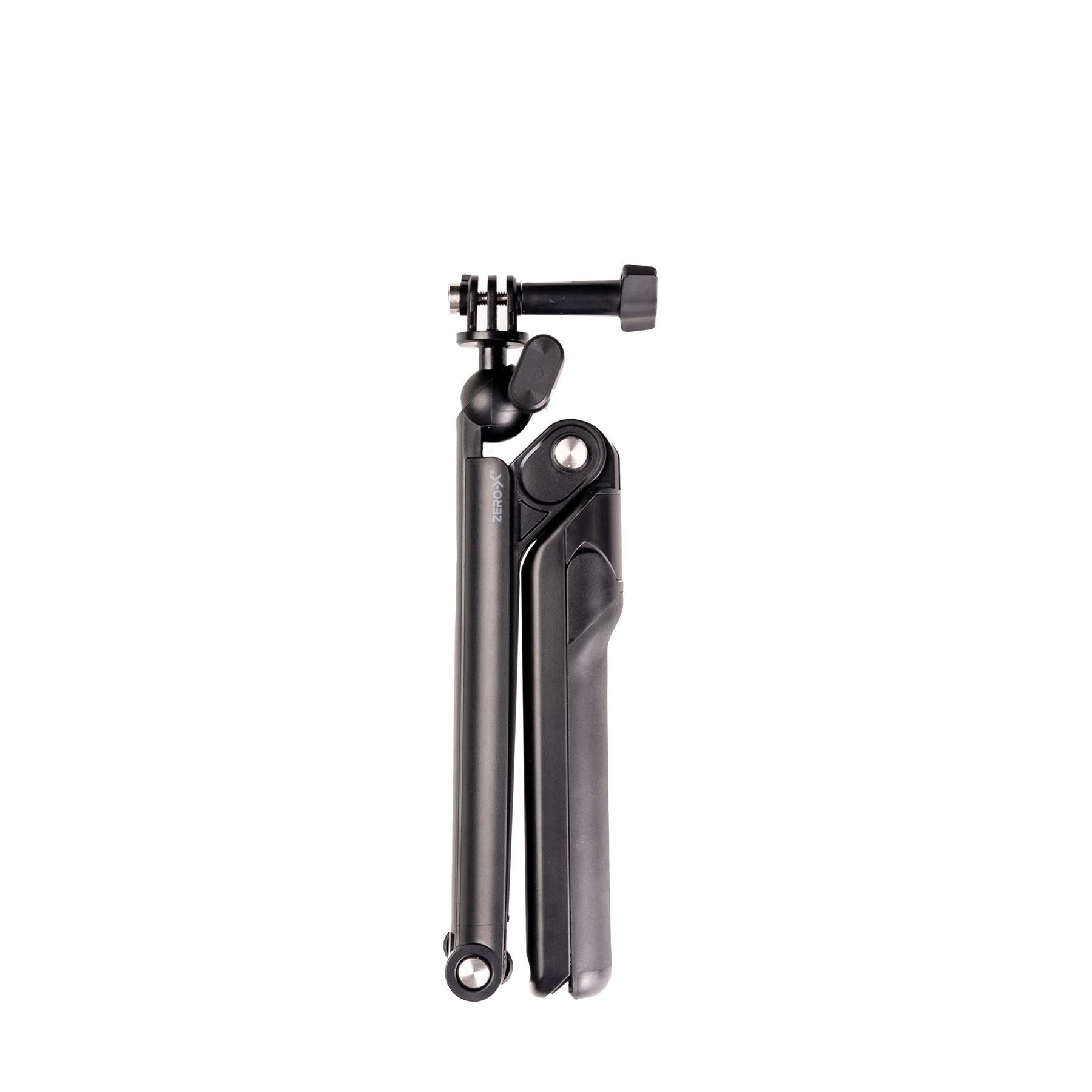 ZERO-X Trix Fold Action Camera 3-Way Foldable Extension Tripod