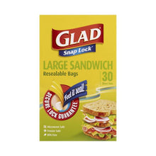 Snap Lock Sandwich Bags Large