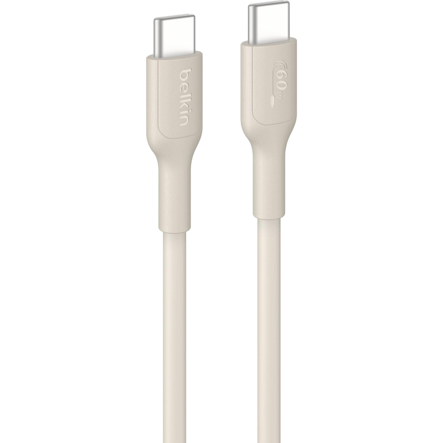 Belkin BoostCharge USB-C 60W 2.0 PCR Cable 1m (Sand)
