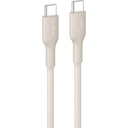 Belkin BoostCharge USB-C 60W 2.0 PCR Cable 1m (Sand)