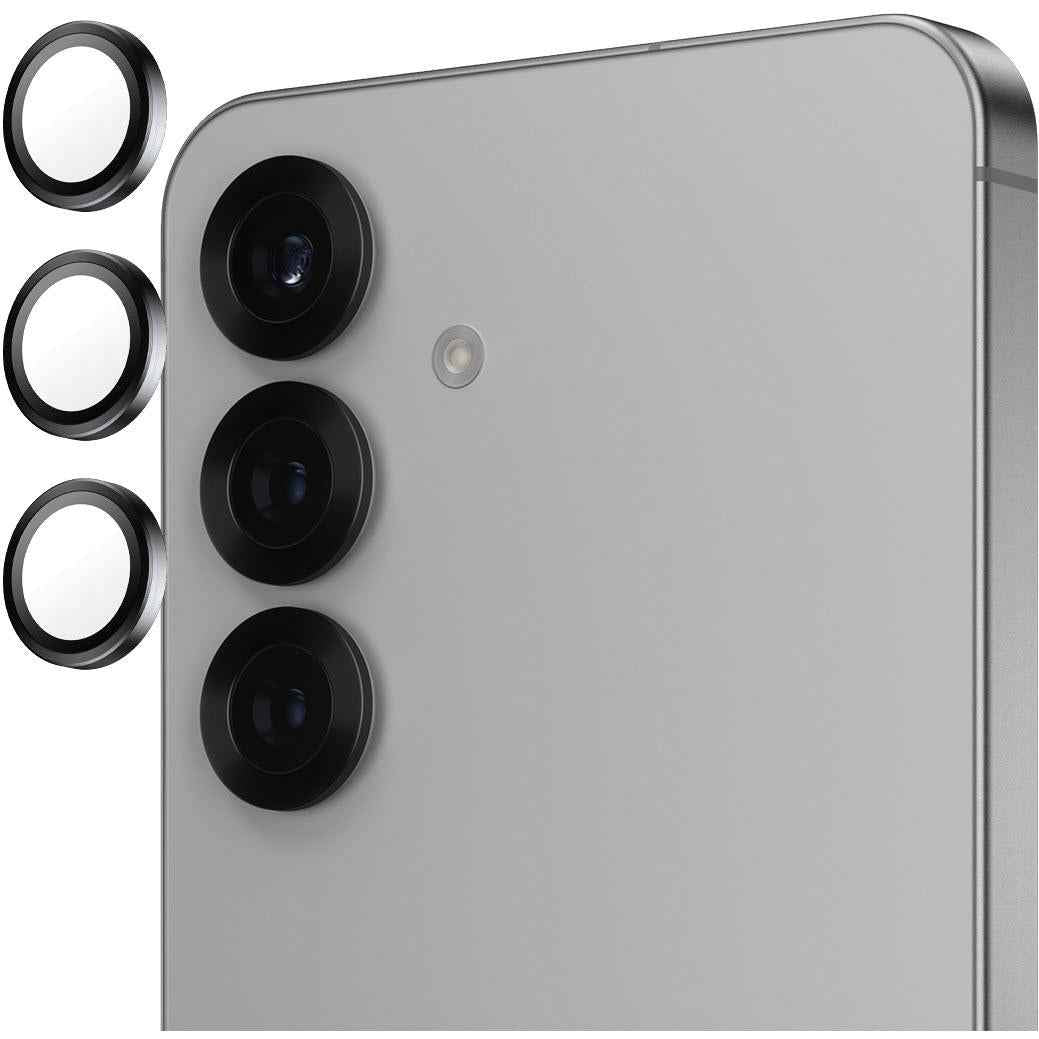 PanzerGlass Hoops Lens Protector for Galaxy S25 Edge (Black)