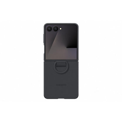 Samsung Silicone Ring Case for Galaxy Z Flip7 (Black)