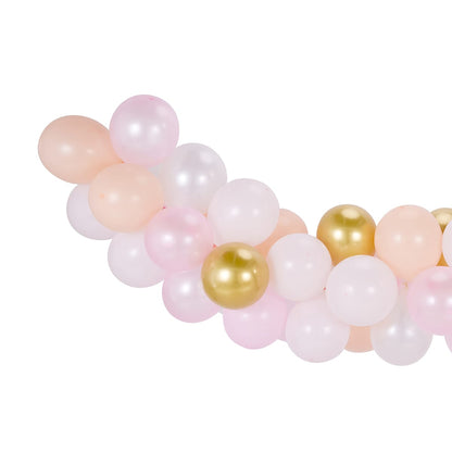 Peachy Pink Balloon Garland