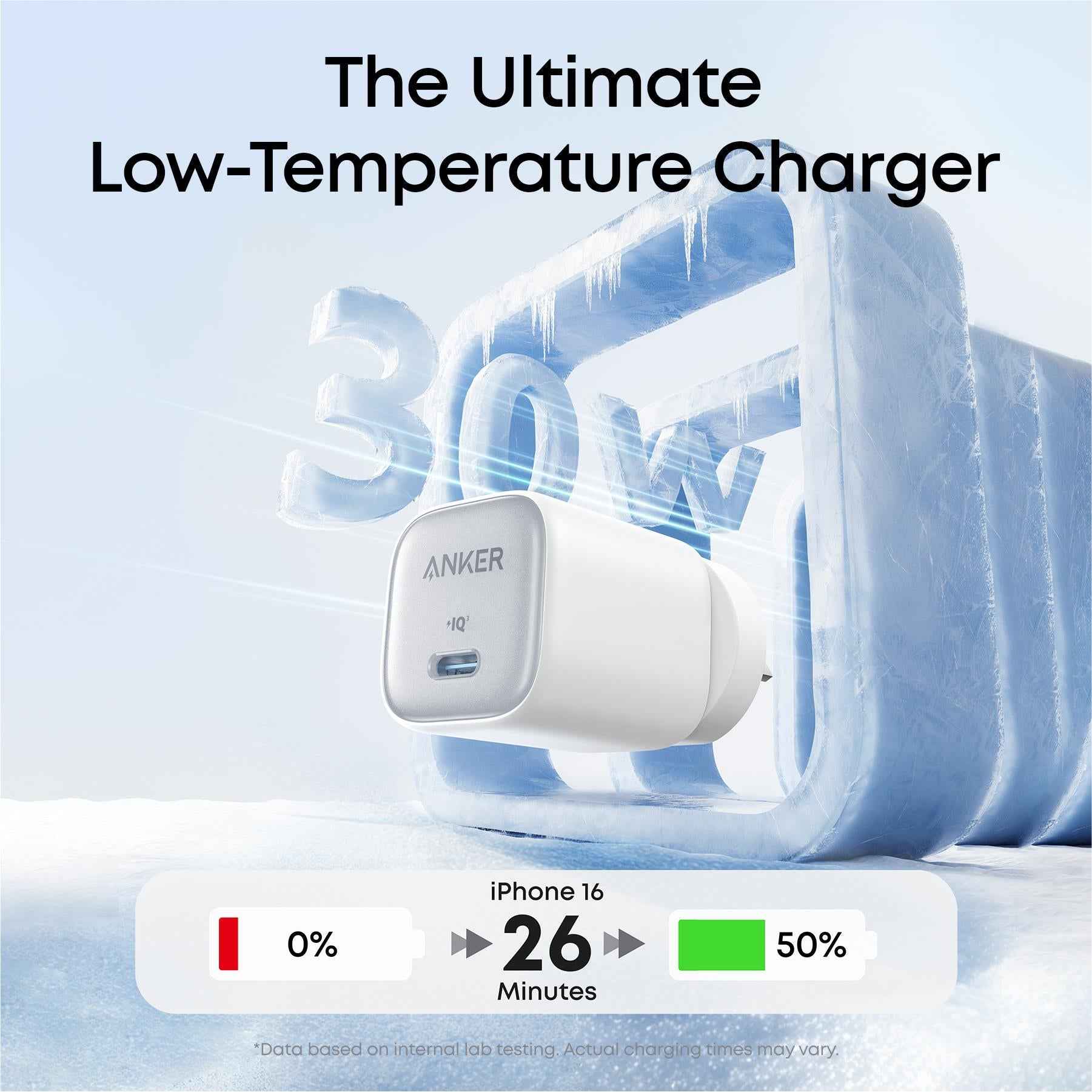 Anker 30W GaN USB-C Wall Charger