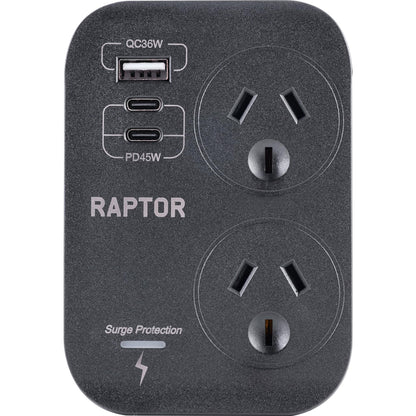 Jackson Raptor Dual Outlet Surger Protector
