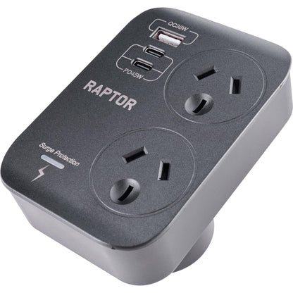 Jackson Raptor Dual Outlet Surger Protector