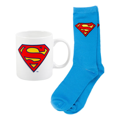 Superman - Logo Mug & Sock Pack