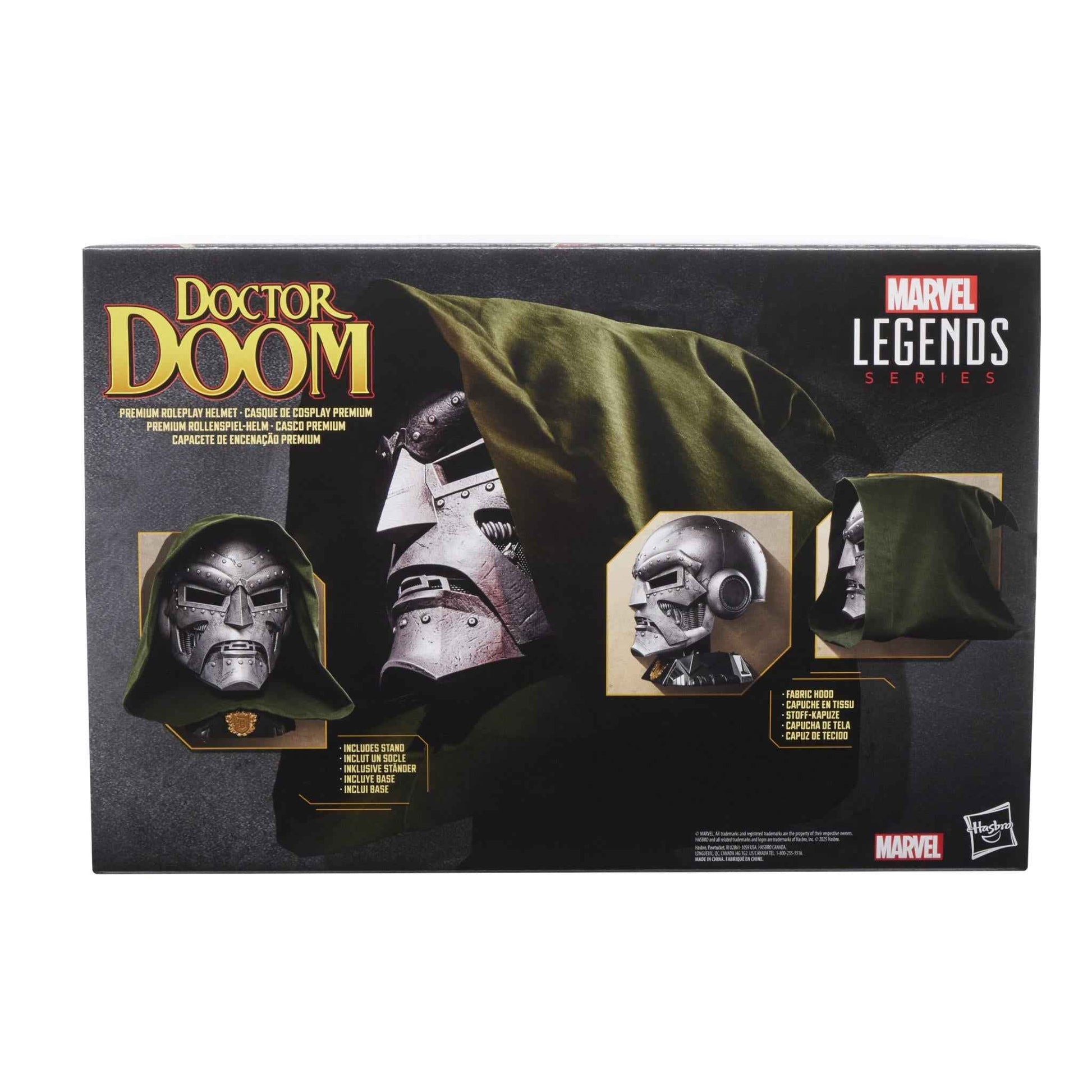 Marvel - Legends Series: Doctor Doom Premium Roleplay Helmet