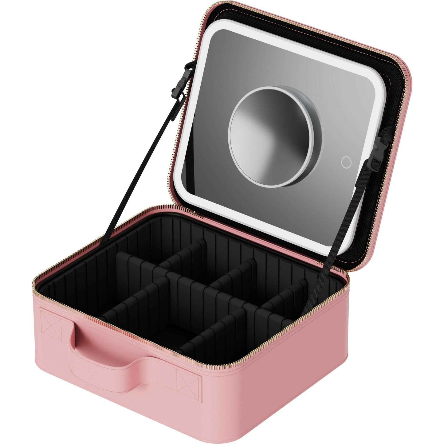 Wellcare Cosmetic Bag with Mirror (Pink)