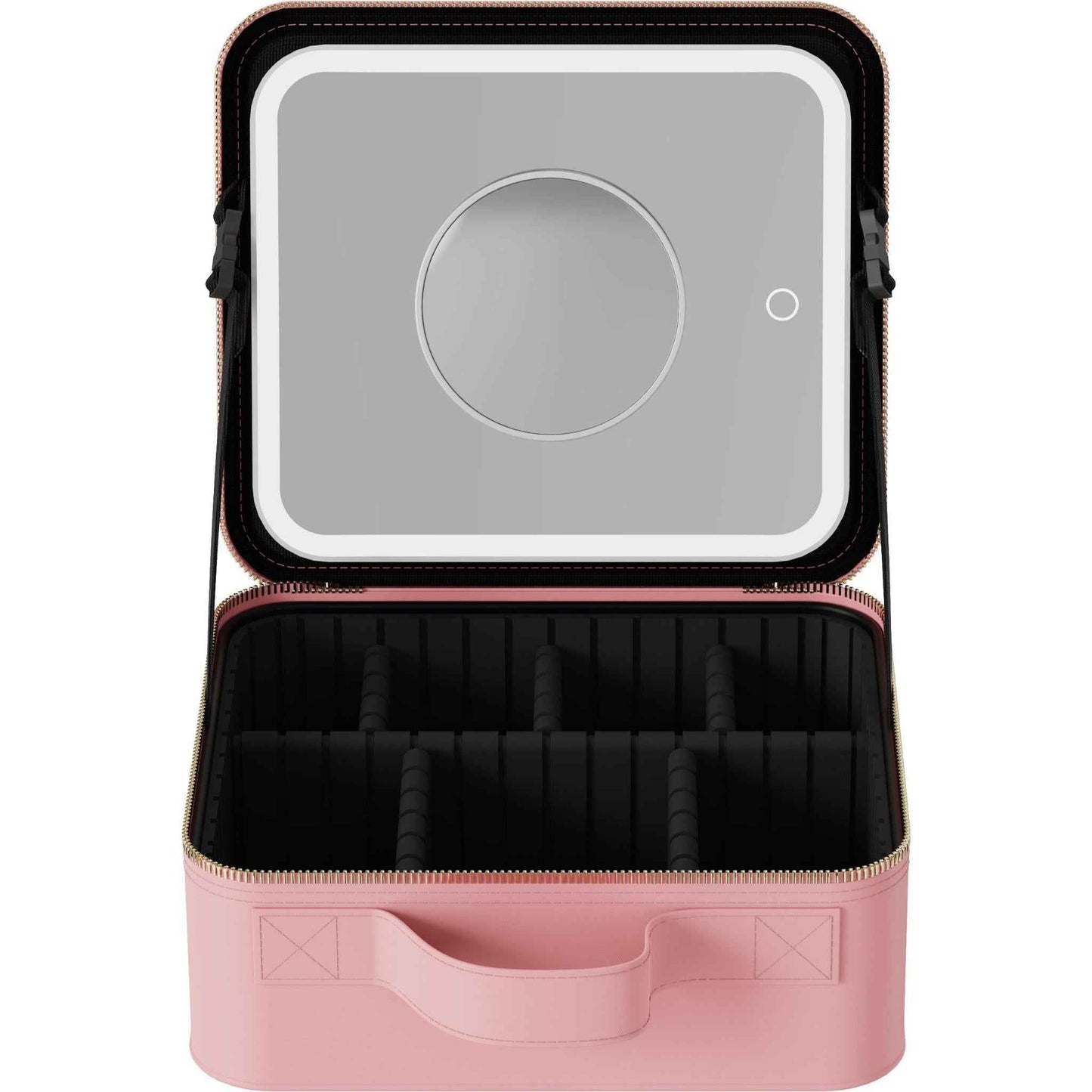 Wellcare Cosmetic Bag with Mirror (Pink)