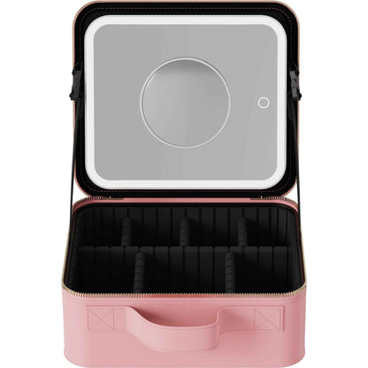 Wellcare Cosmetic Bag with Mirror (Pink)