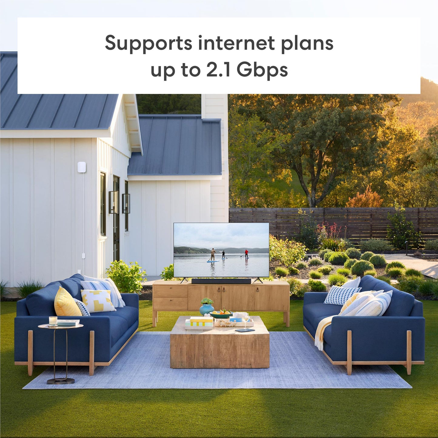 eero Outdoor 7 Dual-band Mesh Wi-Fi 7 Router (1-pack)