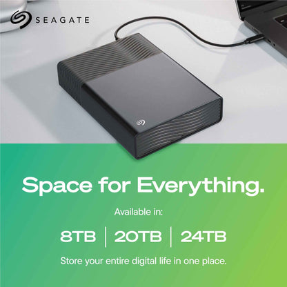 Seagate One Touch USB-C Desktop Storage 8TB