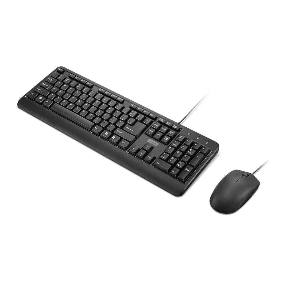 Lenovo 160 Wired Keyboard and Mouse Combo