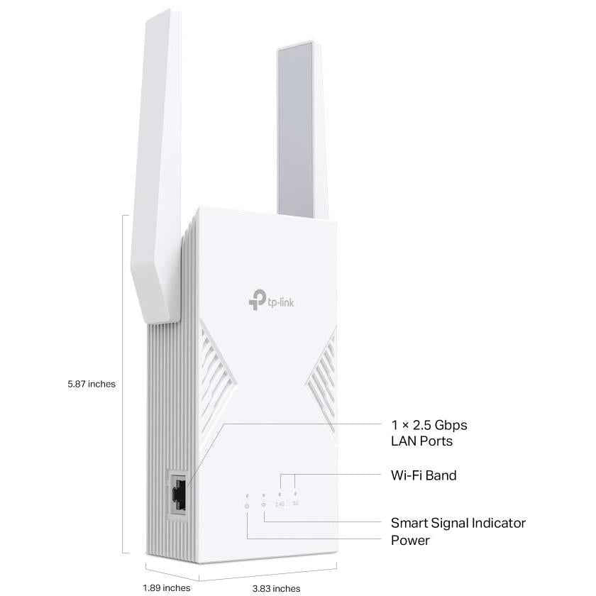 TP-Link BE3600 Dual-Band Wi-Fi 7 Range Extender