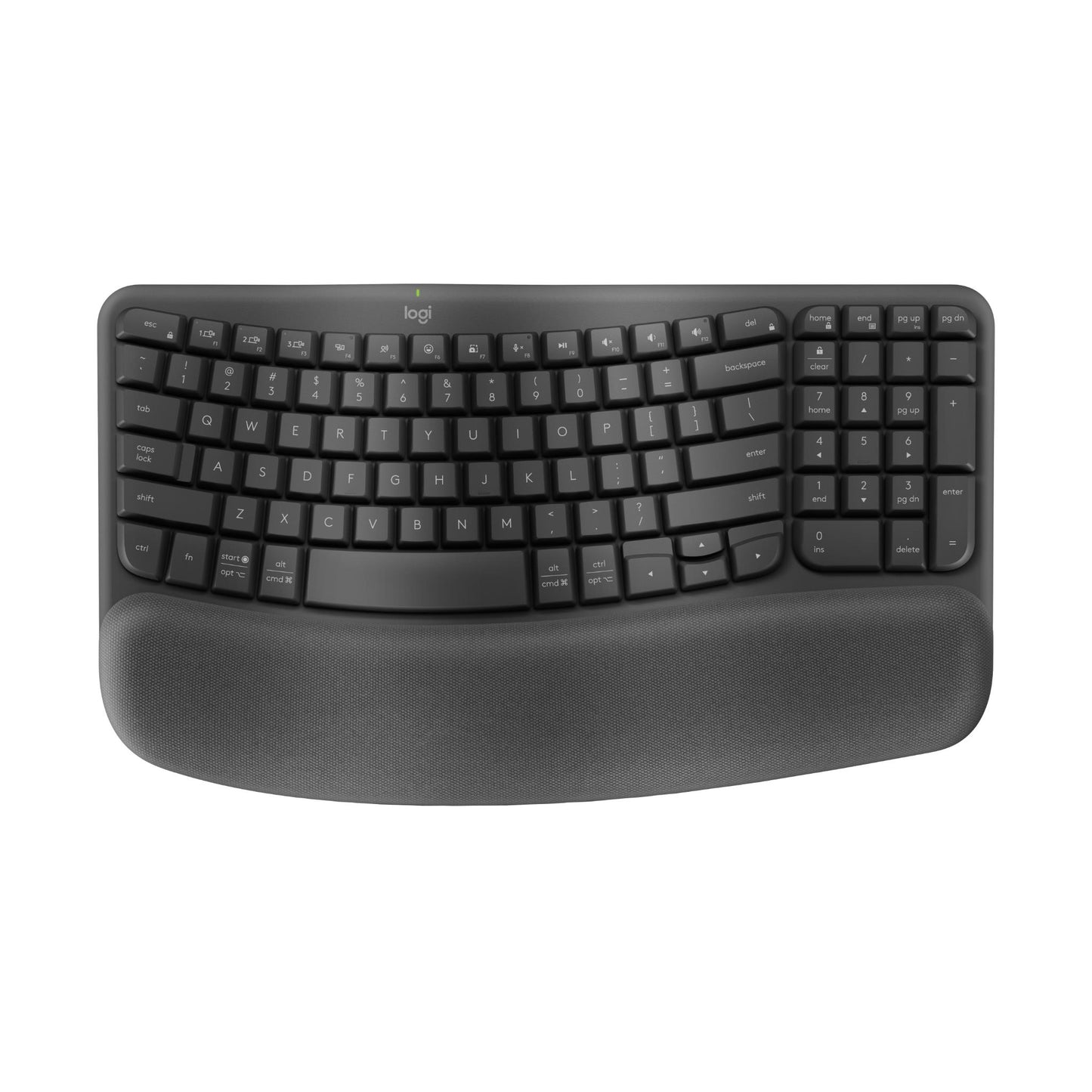 Logitech Wave Keys and Lift Keyboard and Mouse (Graphite)