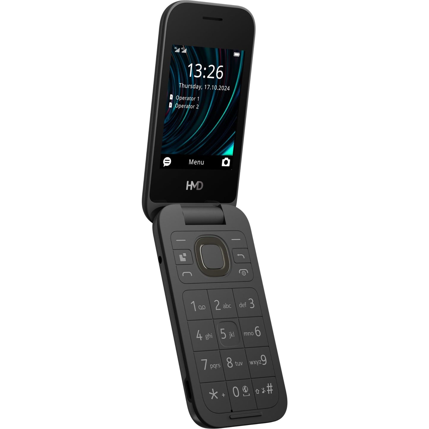 HMD 2660 Flip 128MB 4G (Cosy Black)