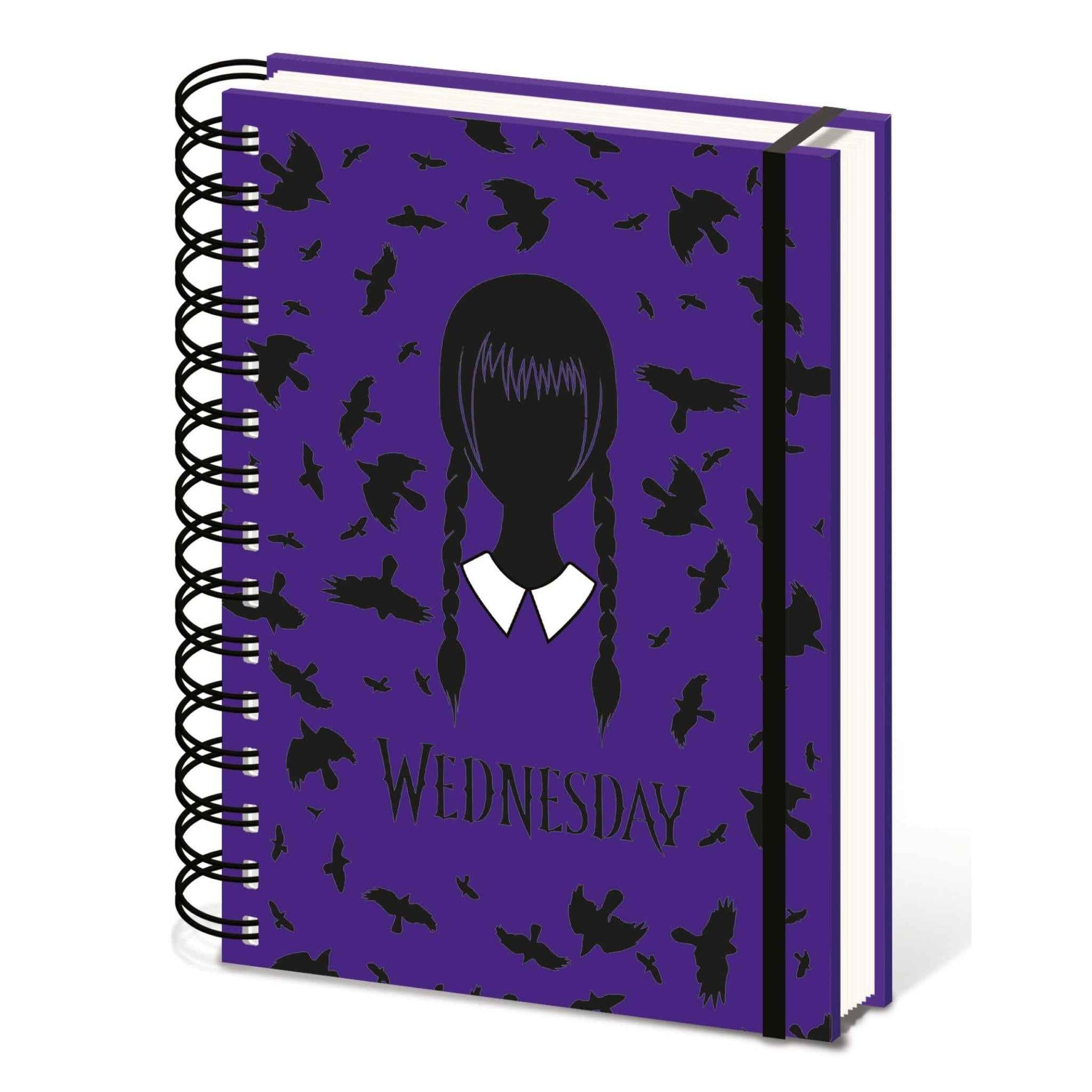 Wednesday - Solitude Suits Me Notebook
