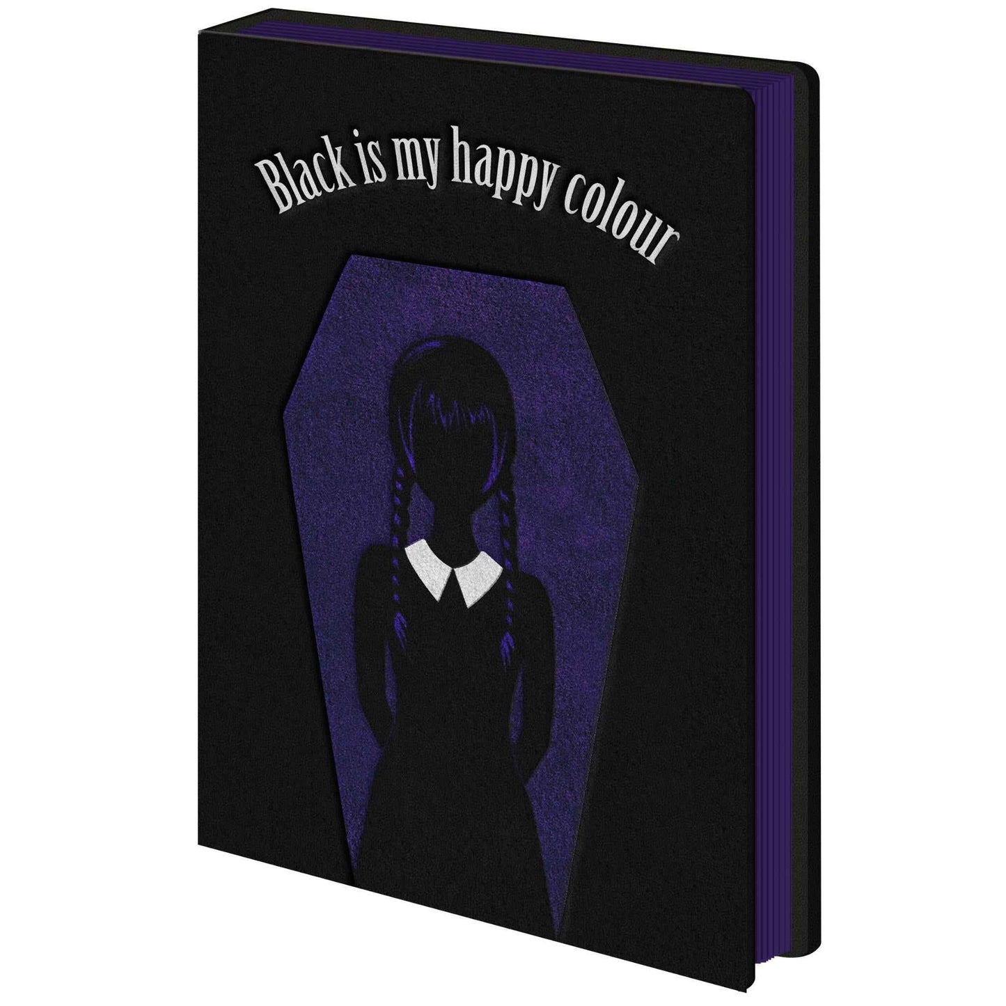 Wednesday - Happy Colour Plush Notebook