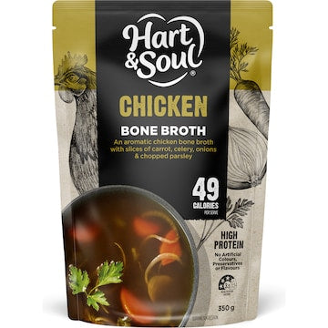 Hart & Soul Chicken Bone Broth Soup 350g
