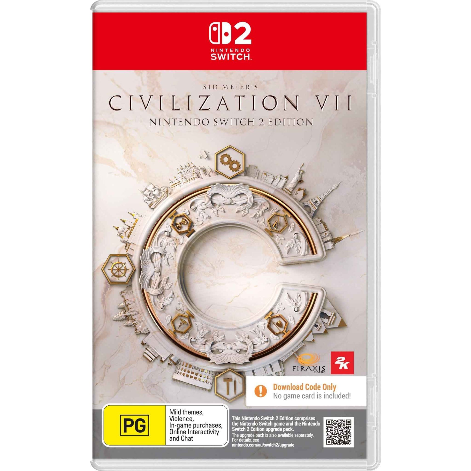 Sid Meier’s Civilization VII Nintendo Switch 2 Edition (Code in Box)