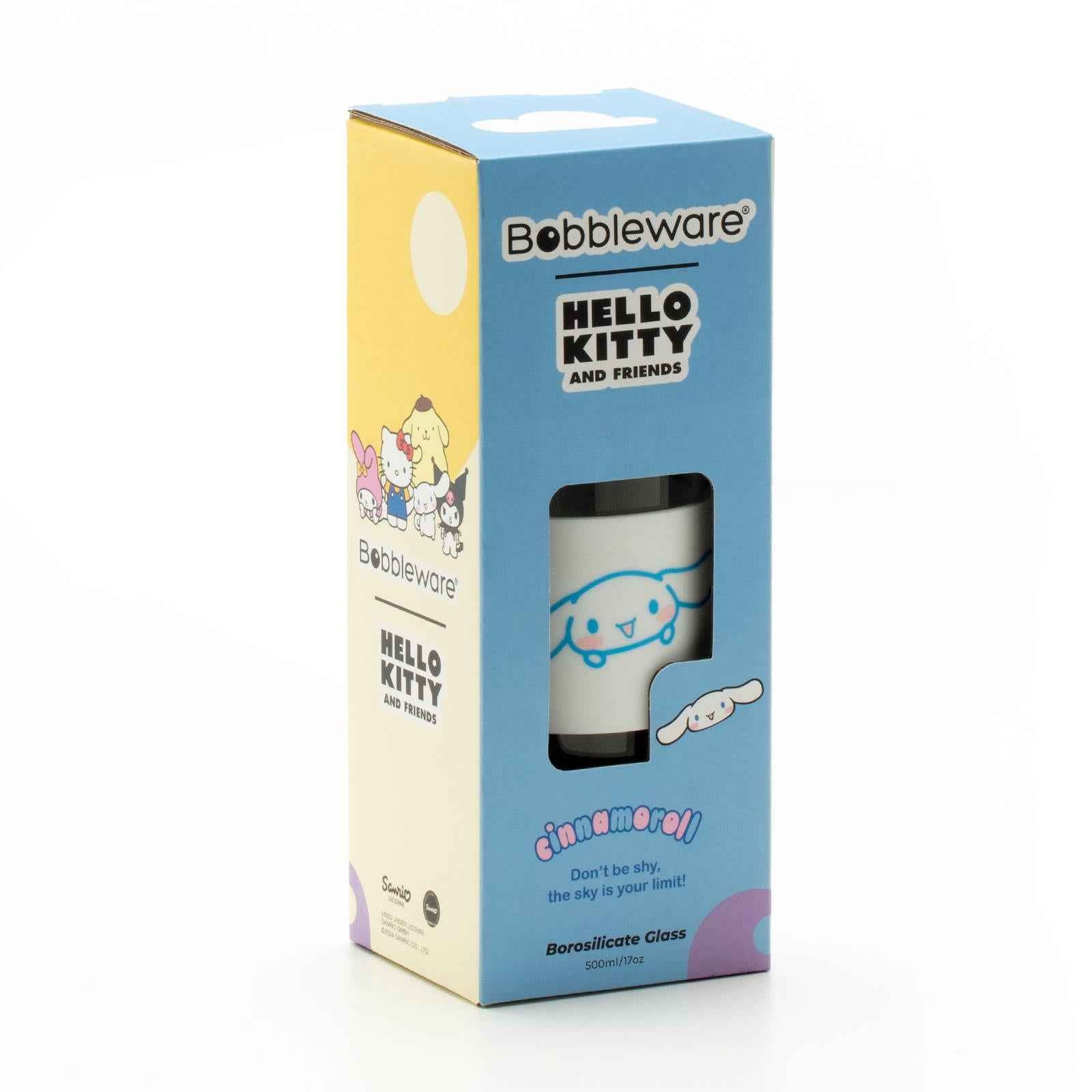 Hello Kitty & Friends - Cinnamoroll Glass 500ml Bottle
