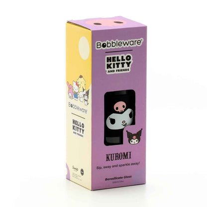 Hello Kitty & Friends - Kuromi 500ml Glass Bottle