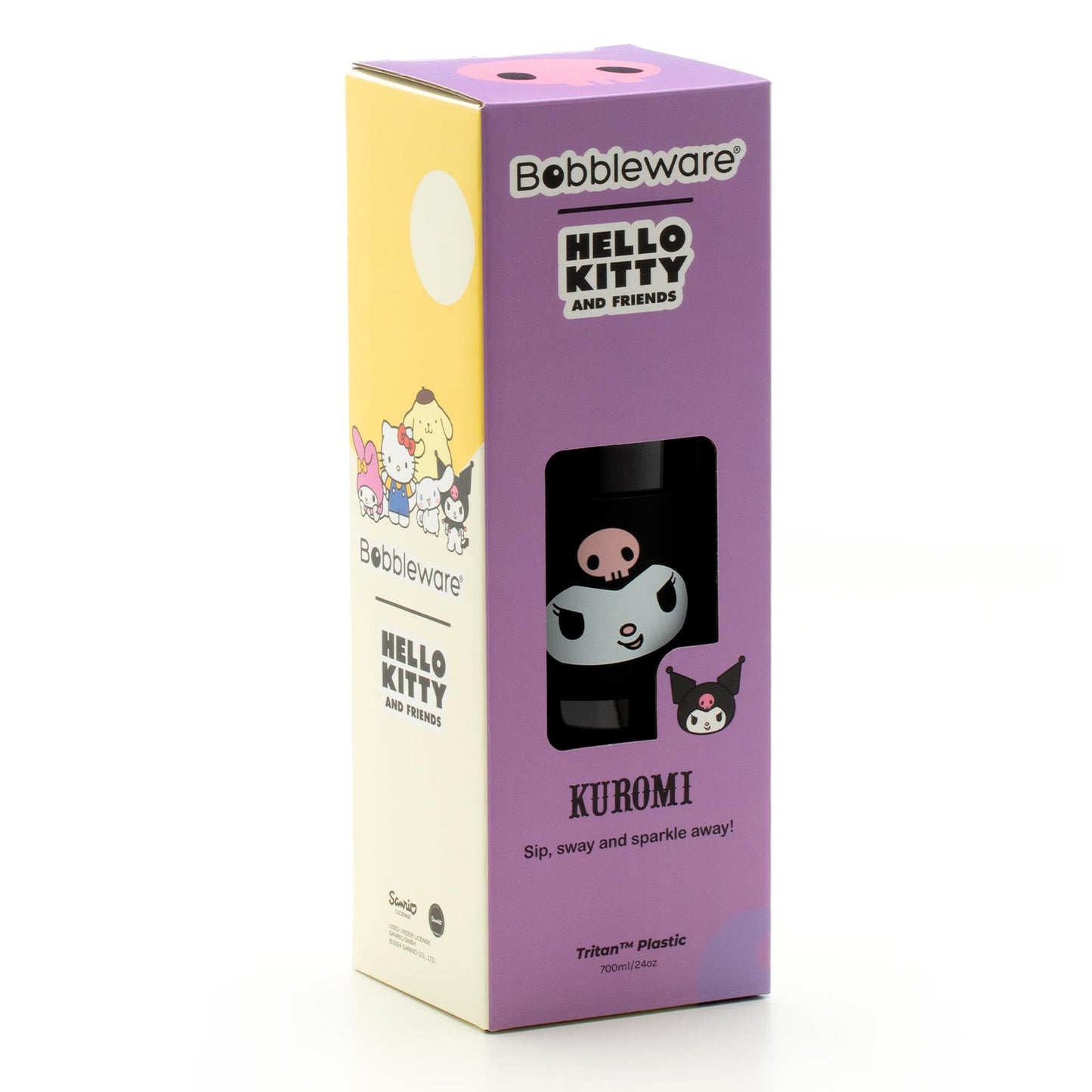 Hello Kitty & Friends - Kuromi 700ml Tritan Plastic Bottle