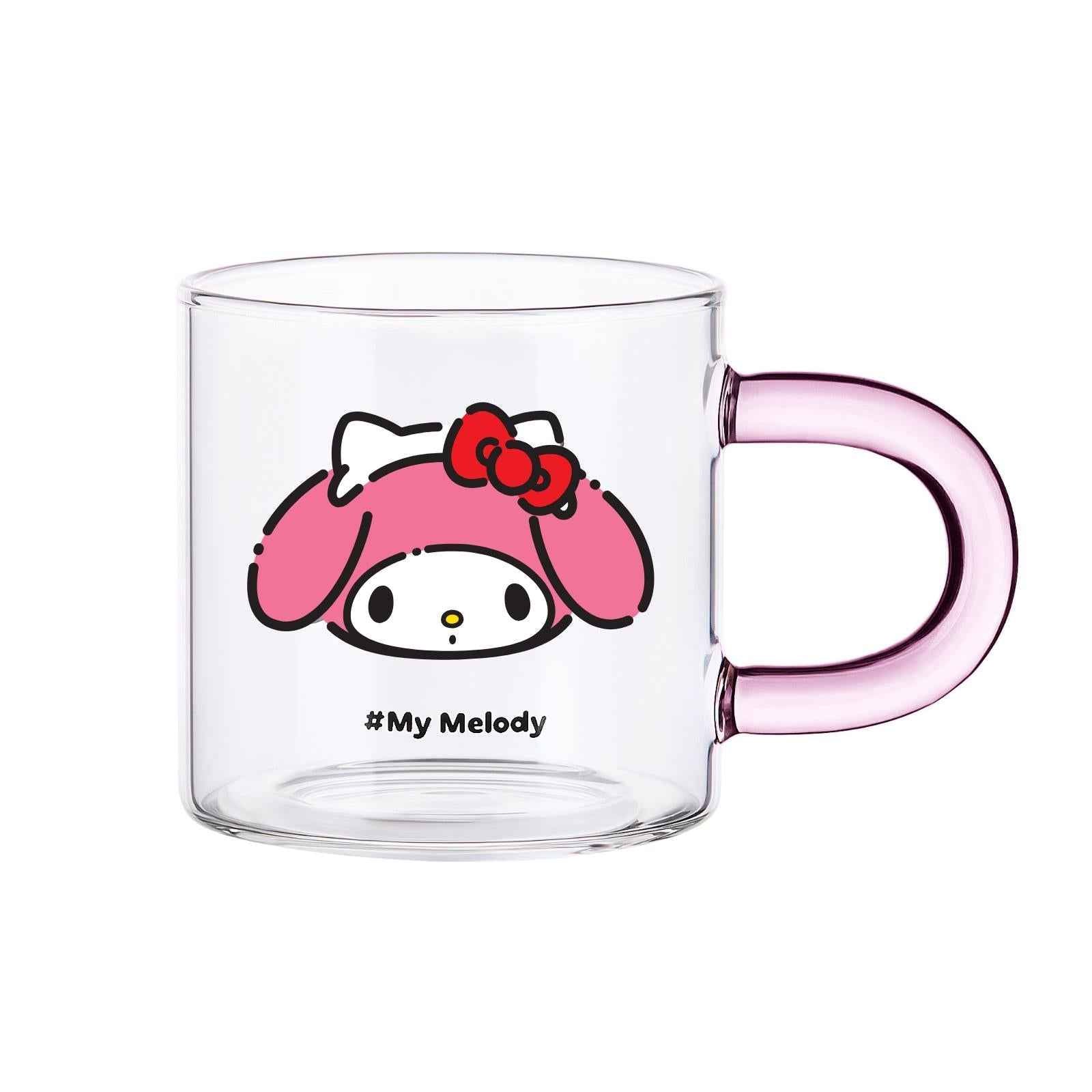 Hello Kitty & Friends - My Melody 450ml Chroma Glass Mug