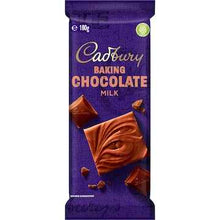 Cadbury Baking Milk Chocolate Block 180g