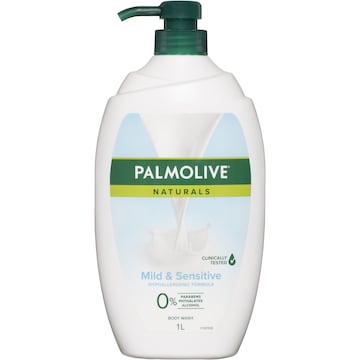Palmolive Body Wash Shower Gel Naturals Mild & Sensitive 1L