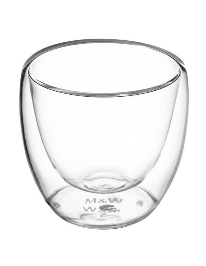 Blend Double Wall Espresso Cup Set of 2 80ml in Gift Boxed